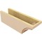Ekena Millwork 6in. W x 6in. H x 20in. L Rivera Woodgrain TimberThane Rafter Tail, Primed Tan RFTUR06X06X20RIVRCPR - alternate 2